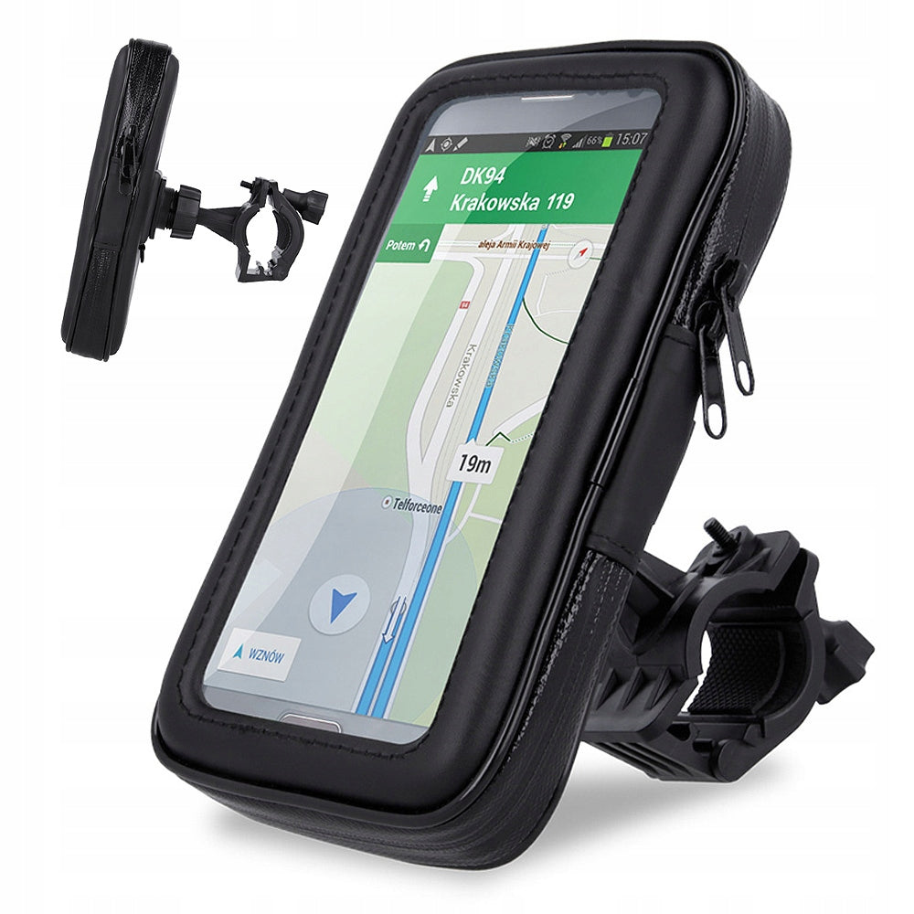 WATERPROOF BIKE PHONE HOLDER GPS HANDLEBAR CASE COVER