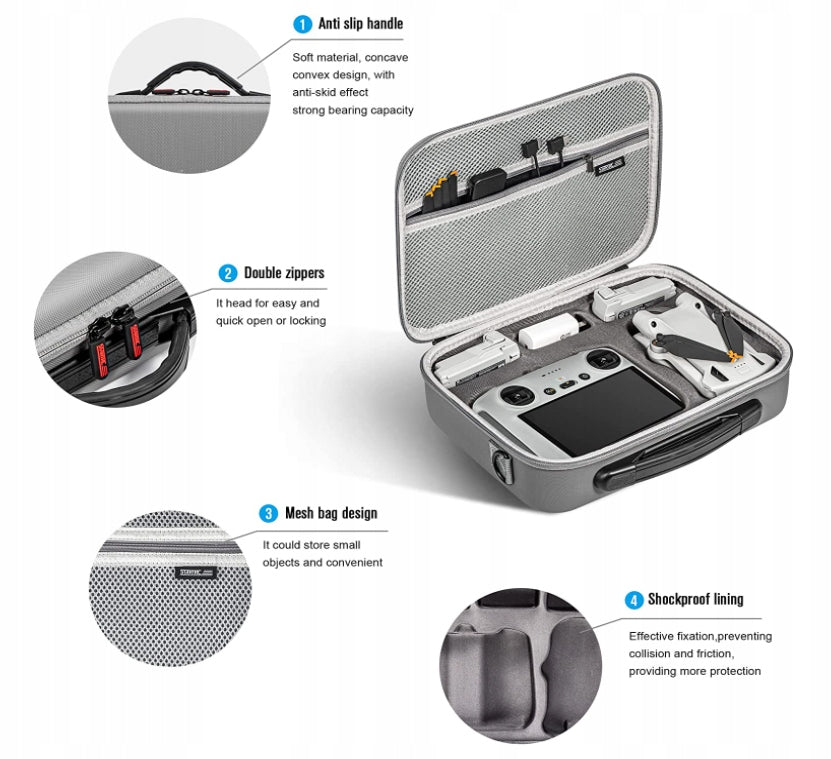 WATERPROOF CASE STARTRC CASE FOR DJI MINI 3 PRO + STRAP Packaging status original