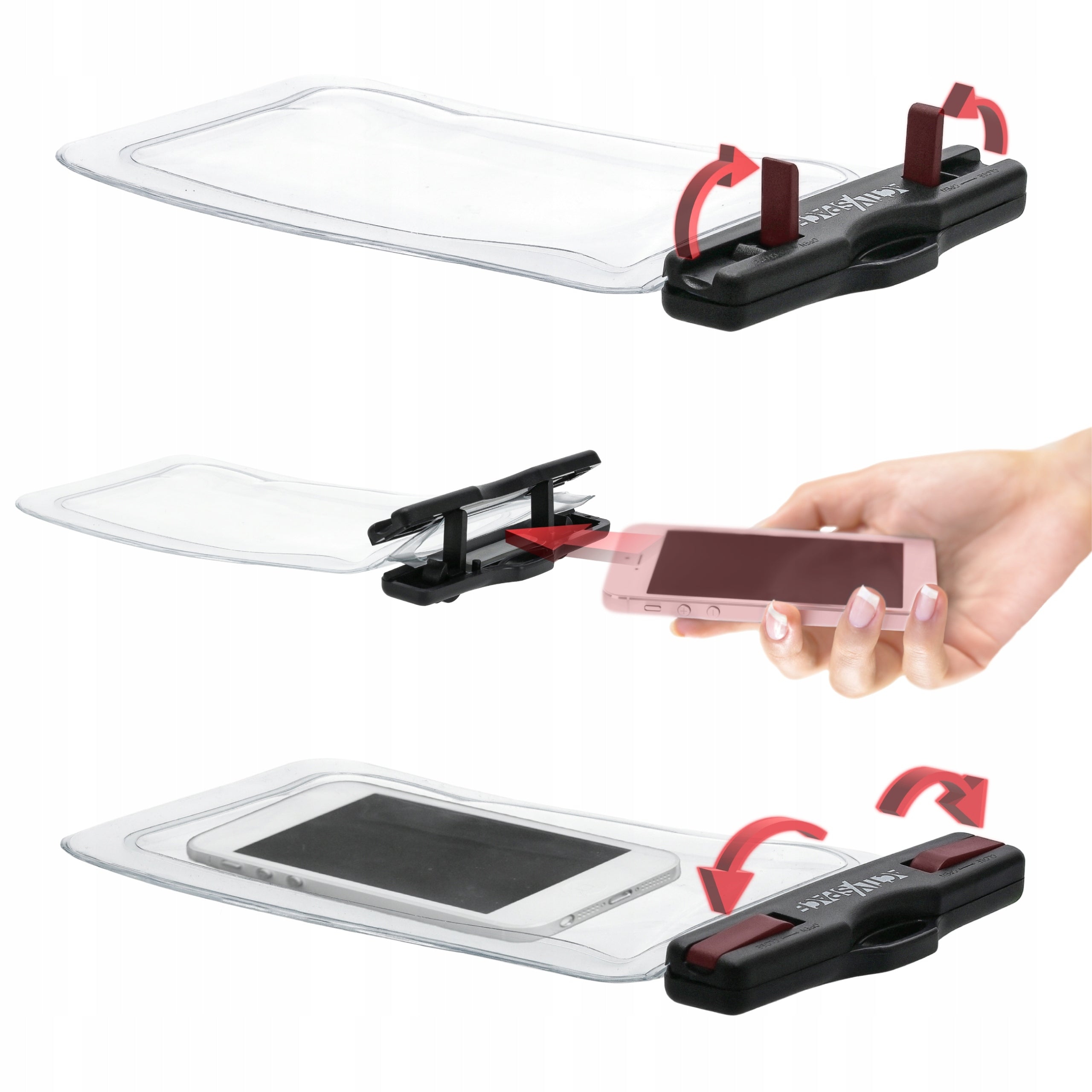 WATERPROOF CASE WATERPROOF PHONE COVER KAYAK BEACH FOR PHONE Color black