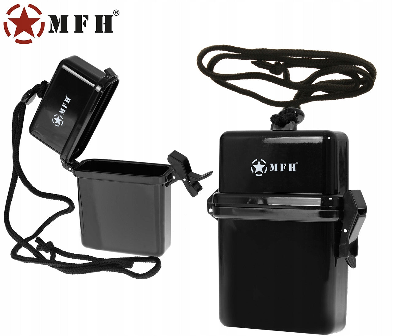 WATERPROOF CONTAINER TRANSPORT BOX Hermetic MFH 7x2,5x11 cm Brand MFH