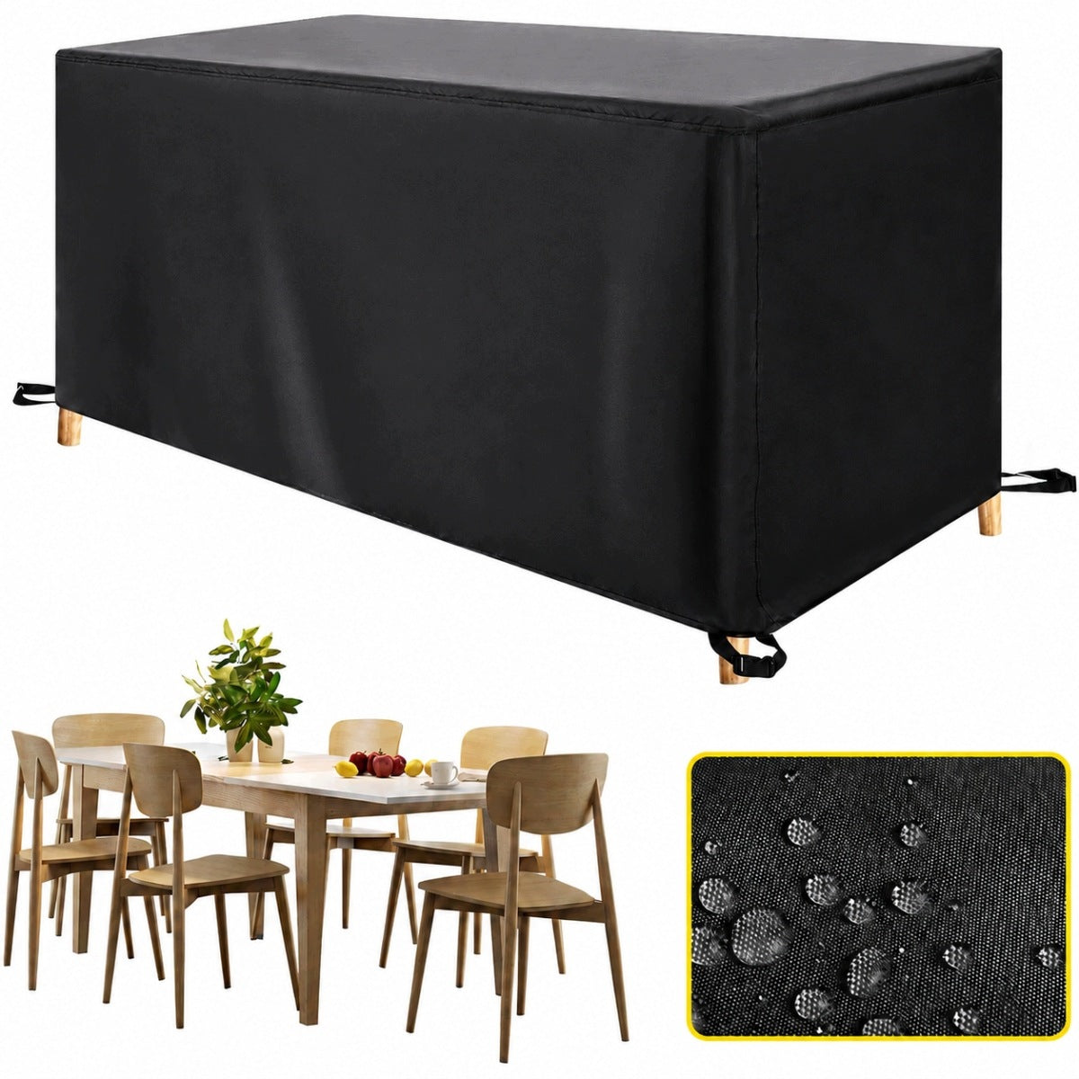 WATERPROOF COVER FOR GARDEN FURNITURE STRONG DURABLE LARGE 230 x 165 x 8