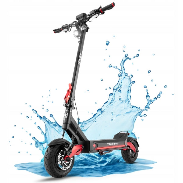WATERPROOF ELECTRIC SCOOTER HILEY TIGER EVO GTR 2026 2000W 52V 22.AH Packaging status original