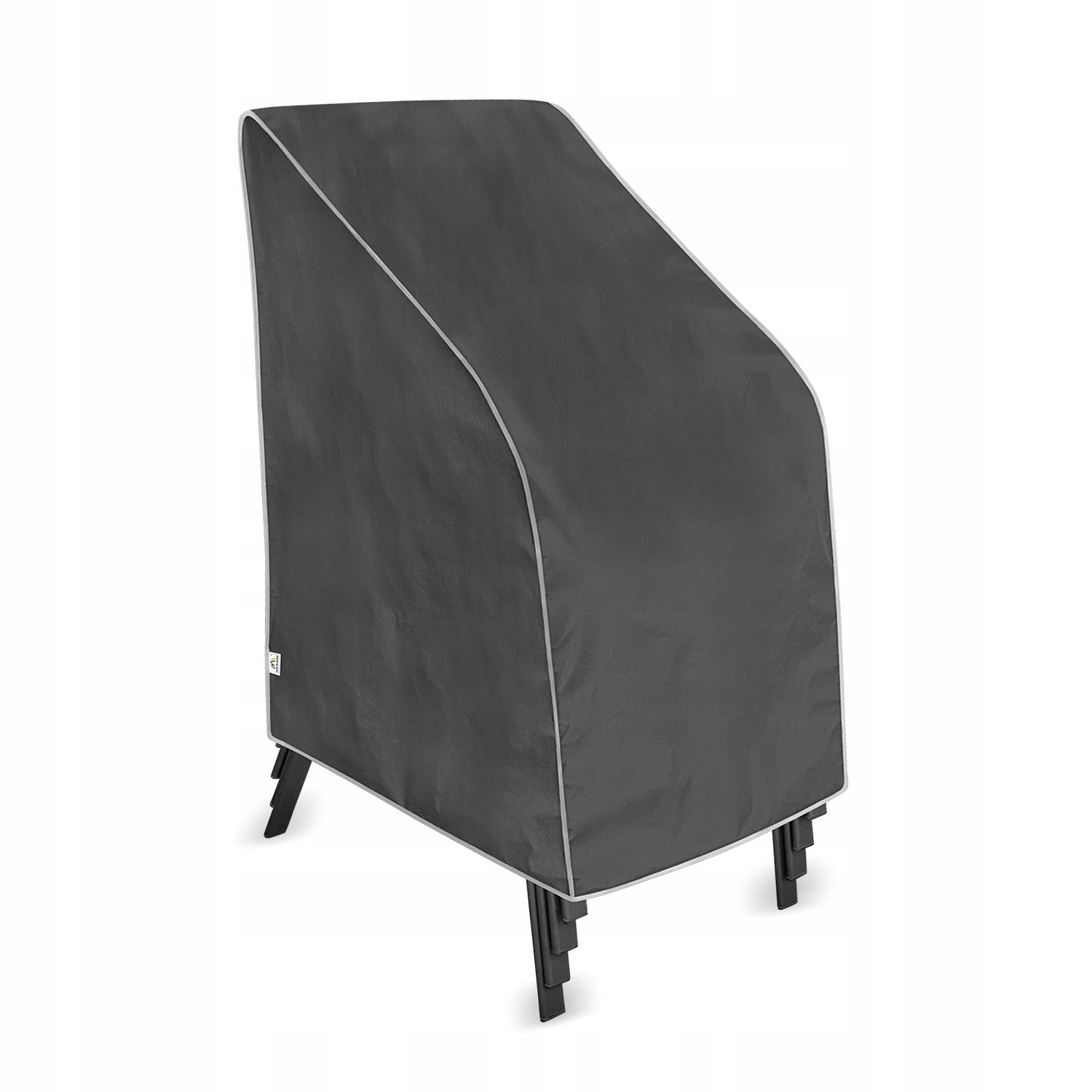 WATERPROOF GARDEN CHAIR PROTECTIVE COVER Tarpaulin Cover GRAPHITE Length 70 cm