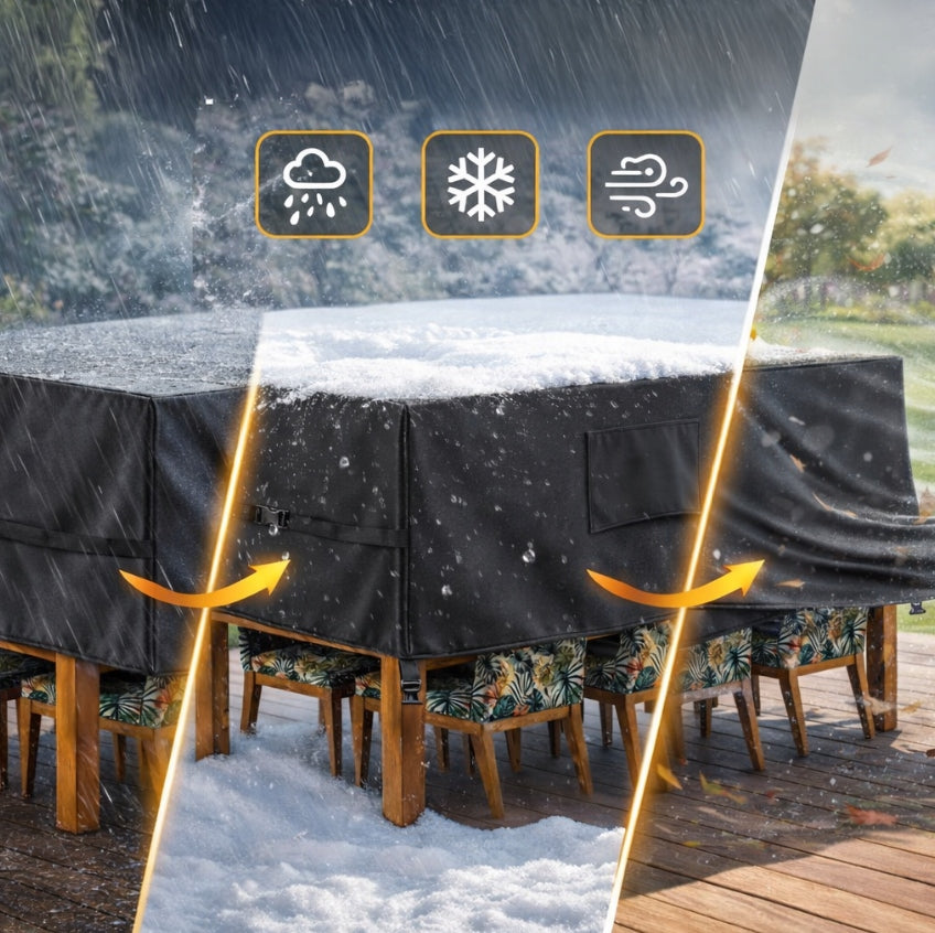 WATERPROOF GARDEN FURNITURE COVER Dimension PRICE PER METER Graphite Beige Kind for set