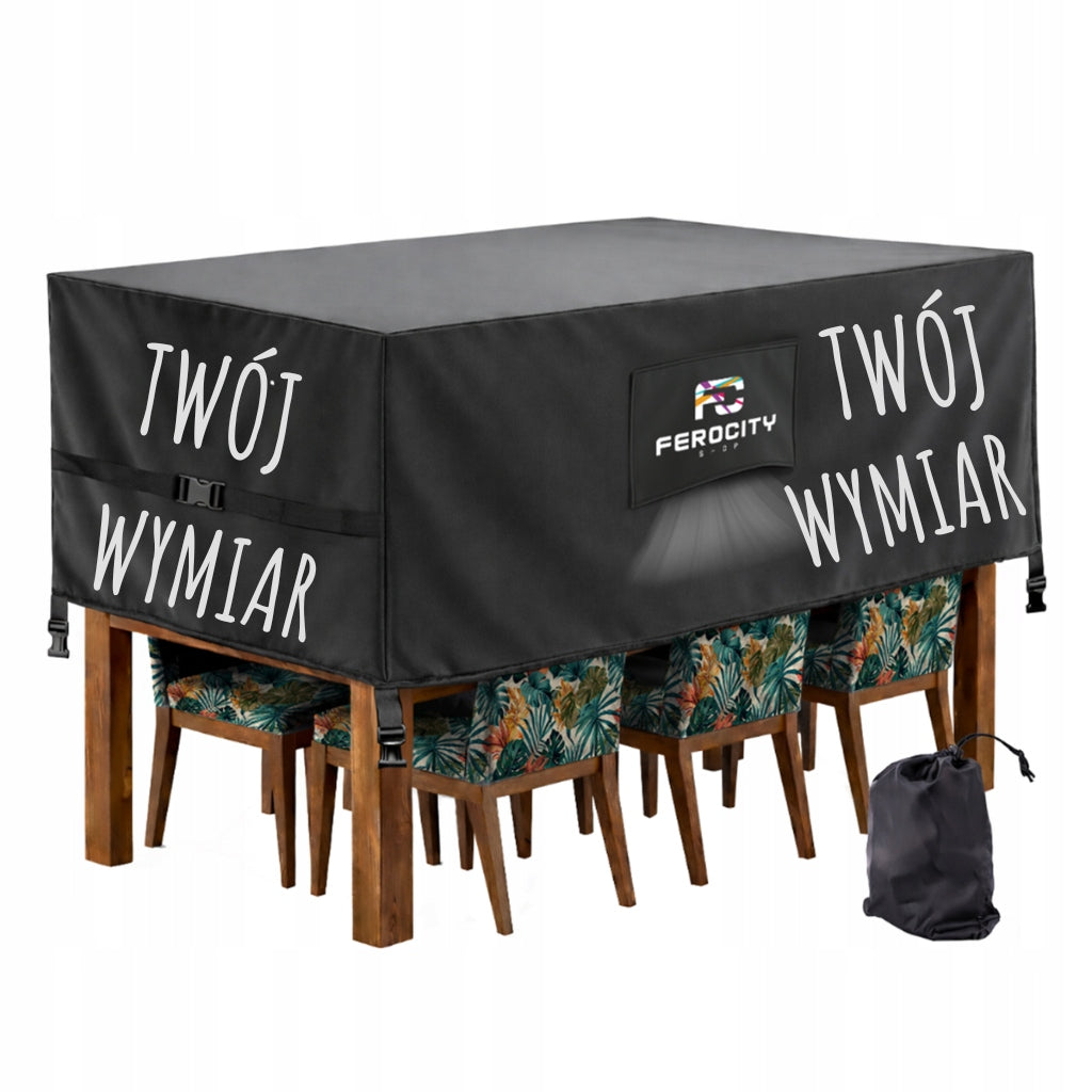 WATERPROOF GARDEN FURNITURE COVER Dimension PRICE PER METER Graphite Beige