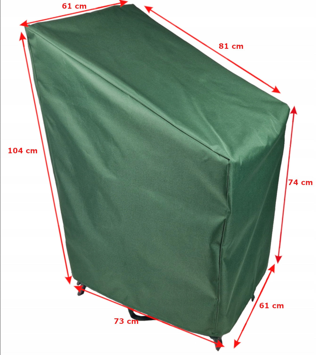 WATERPROOF Garden Chair Cover GREEN Product width 61 cm