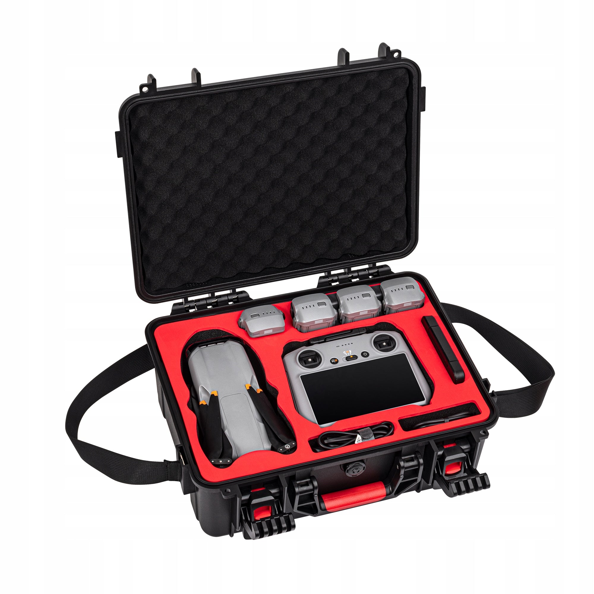 WATERPROOF HARD STORAGE BAG FOR DJI AIR 3S FLY MORE COMBO TRAVEL BAG