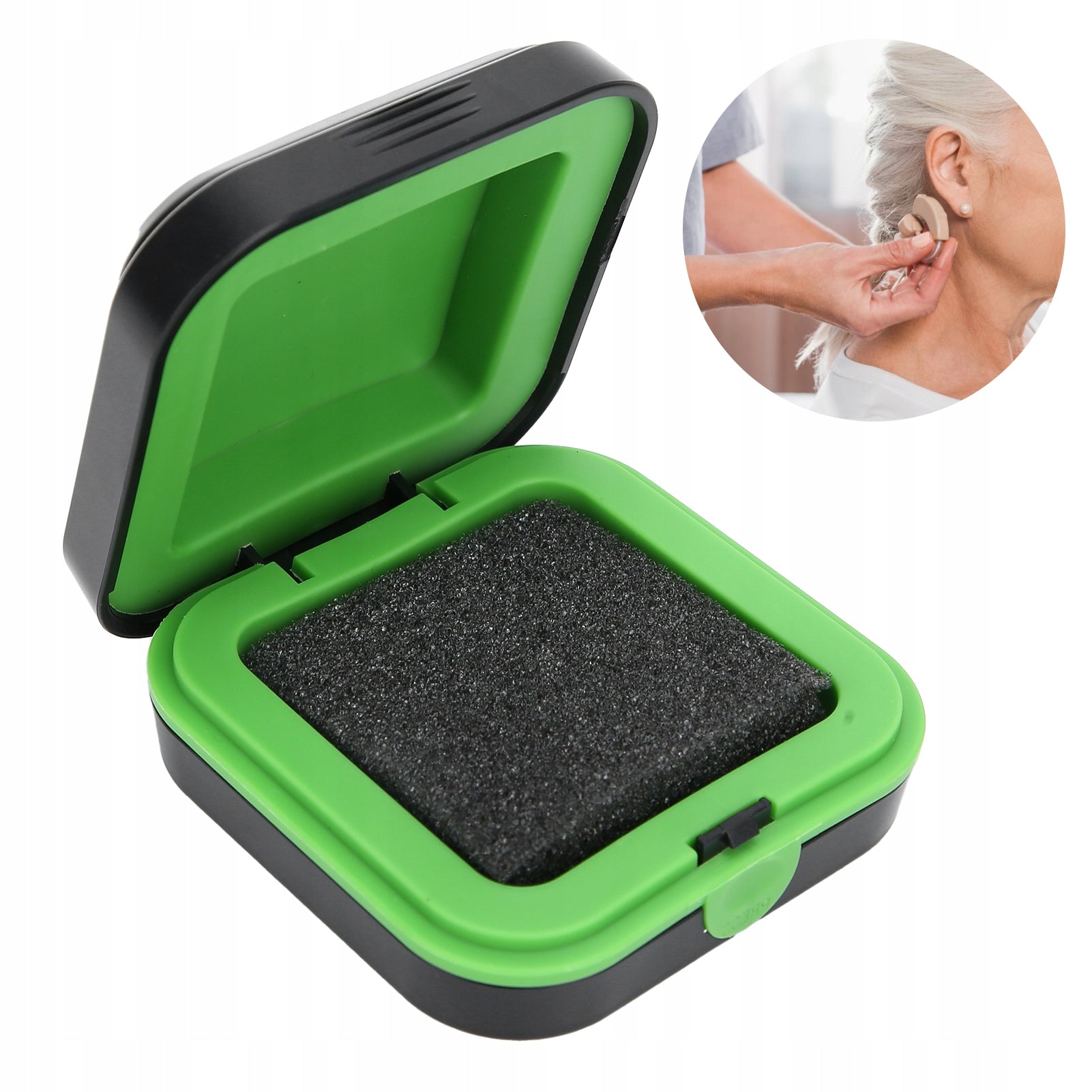 WATERPROOF HEARING AID BOX Medical device type medical device or in-vitro diagnostic medical device