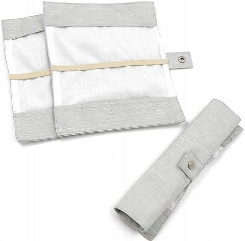 WATERPROOF JUTE CUTLERY BAGS FOR TRAVEL GIFT 3 PIECES fabric