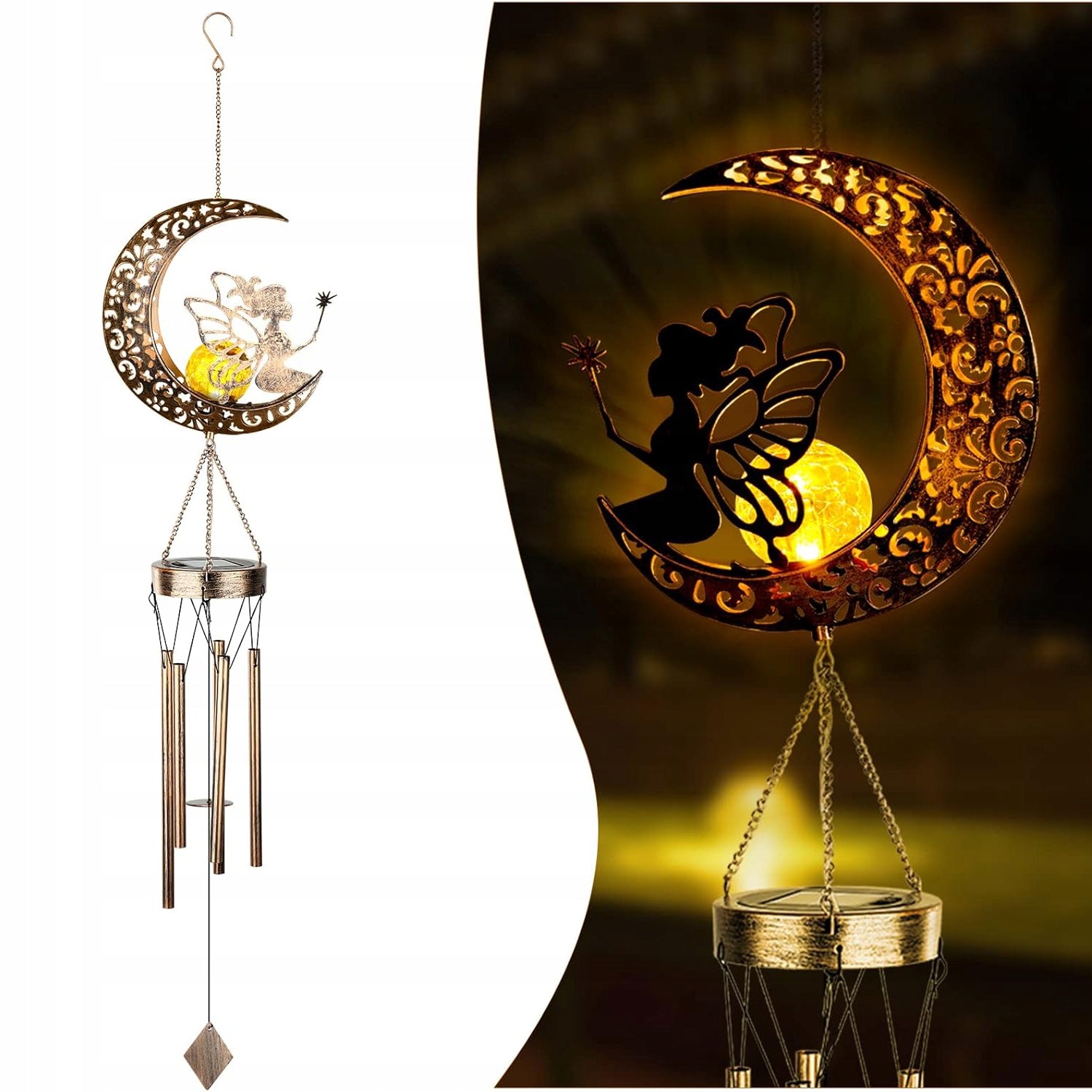 WATERPROOF LIGHT DECORATIVE BELLS, SOLAR LAMP, PENDANT LAMP Manufacturer no brand