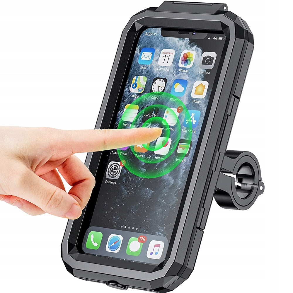 WATERPROOF MOTORCYCLE BIKE HOLDER FOR PHONE 360° Rotating