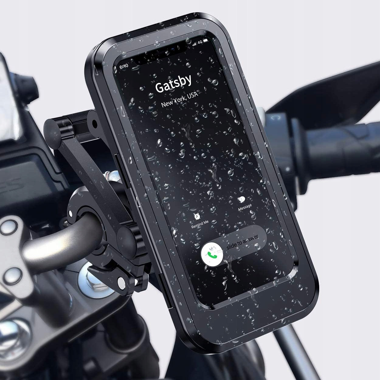 WATERPROOF MOTORCYCLE BIKE PHONE HOLDER Brand Nela-Styl