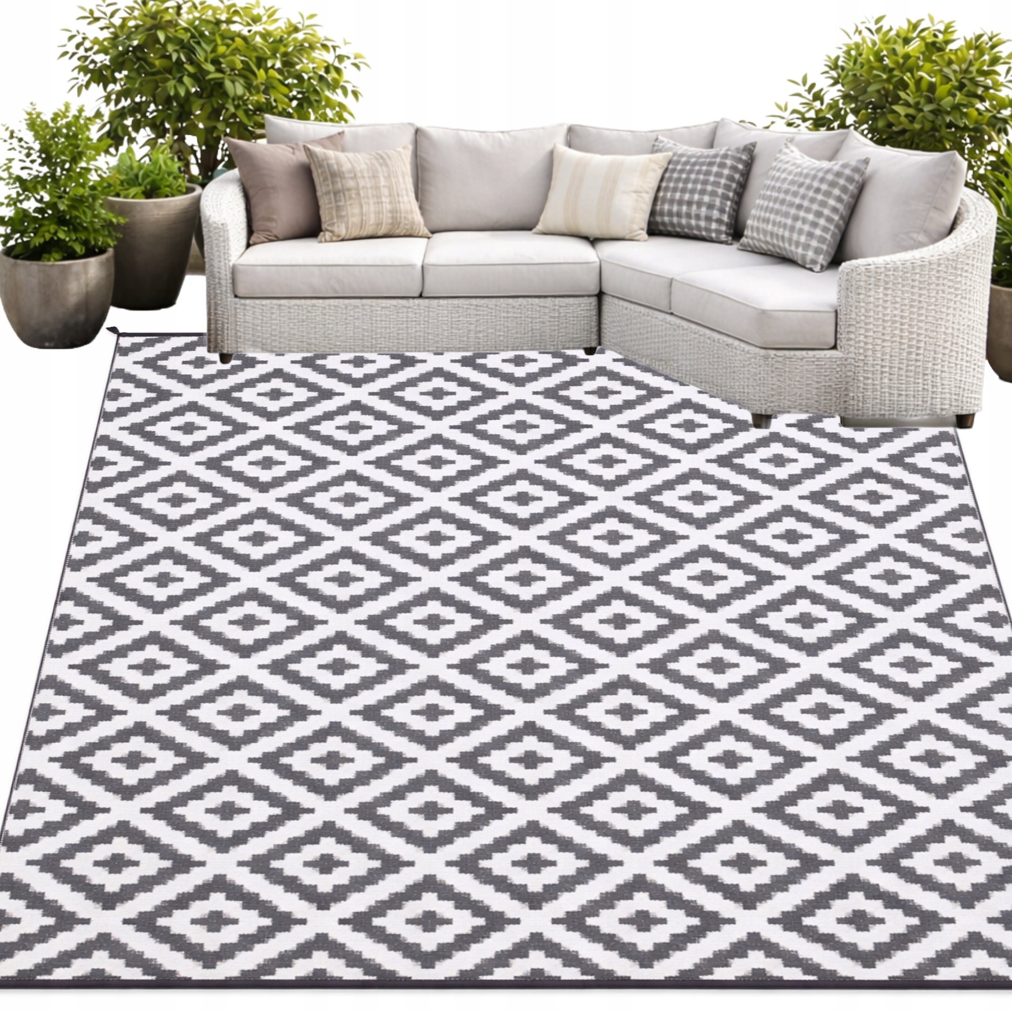 WATERPROOF OUTDOOR CARPET 240x300 TERRACE BALCONY TERRACE DOUBLE SIDED