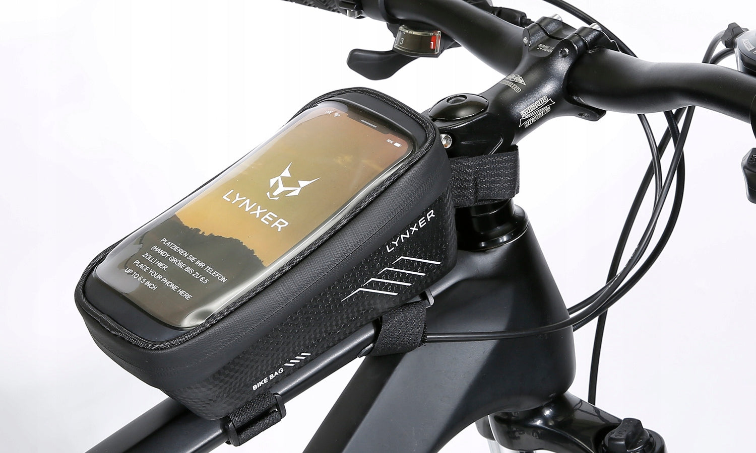 WATERPROOF POUCH PHONE BIKE BAG Manufacturer code LYNXER -BIKEM