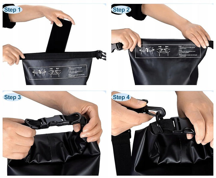 WATERPROOF SAILING BAG FOR KAYAK BACKPACK BAG 10L Manufacturer code WOREK WODOODPORNY TORBA BAG 10L