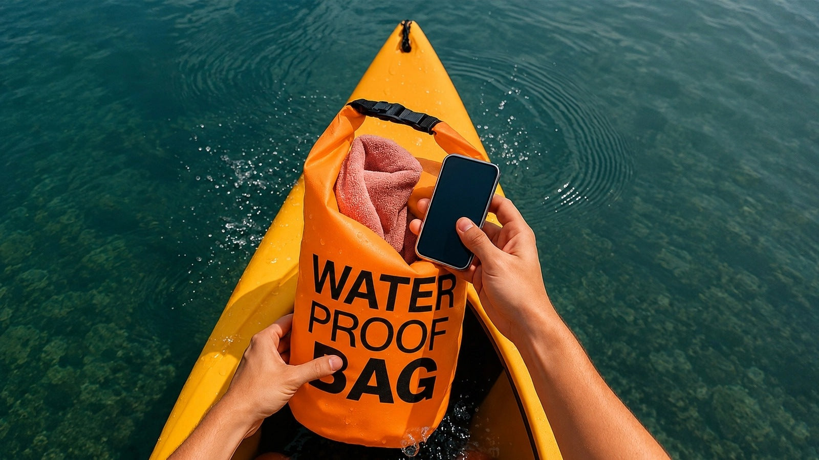 WATERPROOF SAILING BAG FOR KAYAK BACKPACK BAG 10L Packaging status original