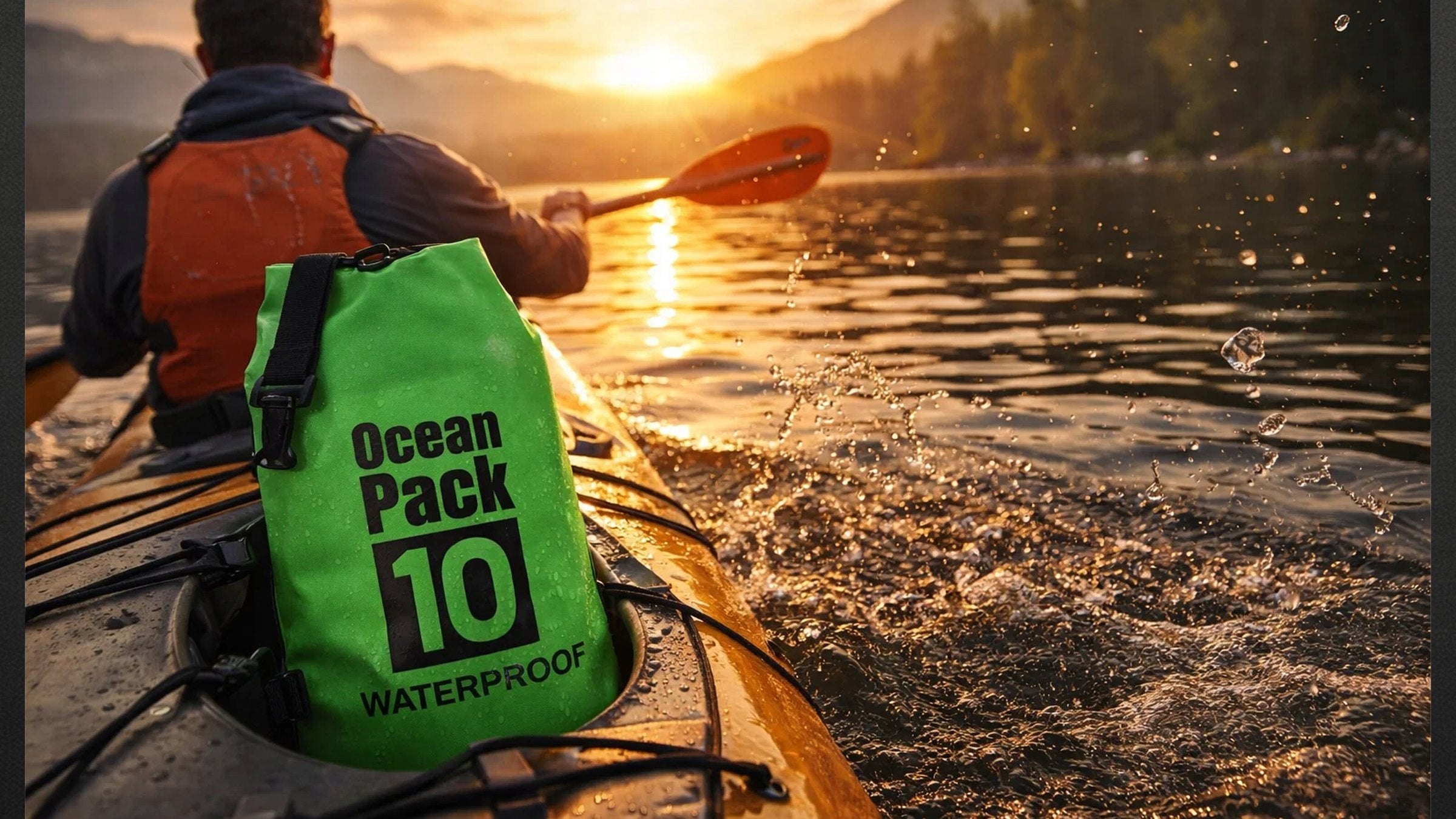 WATERPROOF SAILING BAG FOR KAYAK BACKPACK BAG 10L Packaging status original