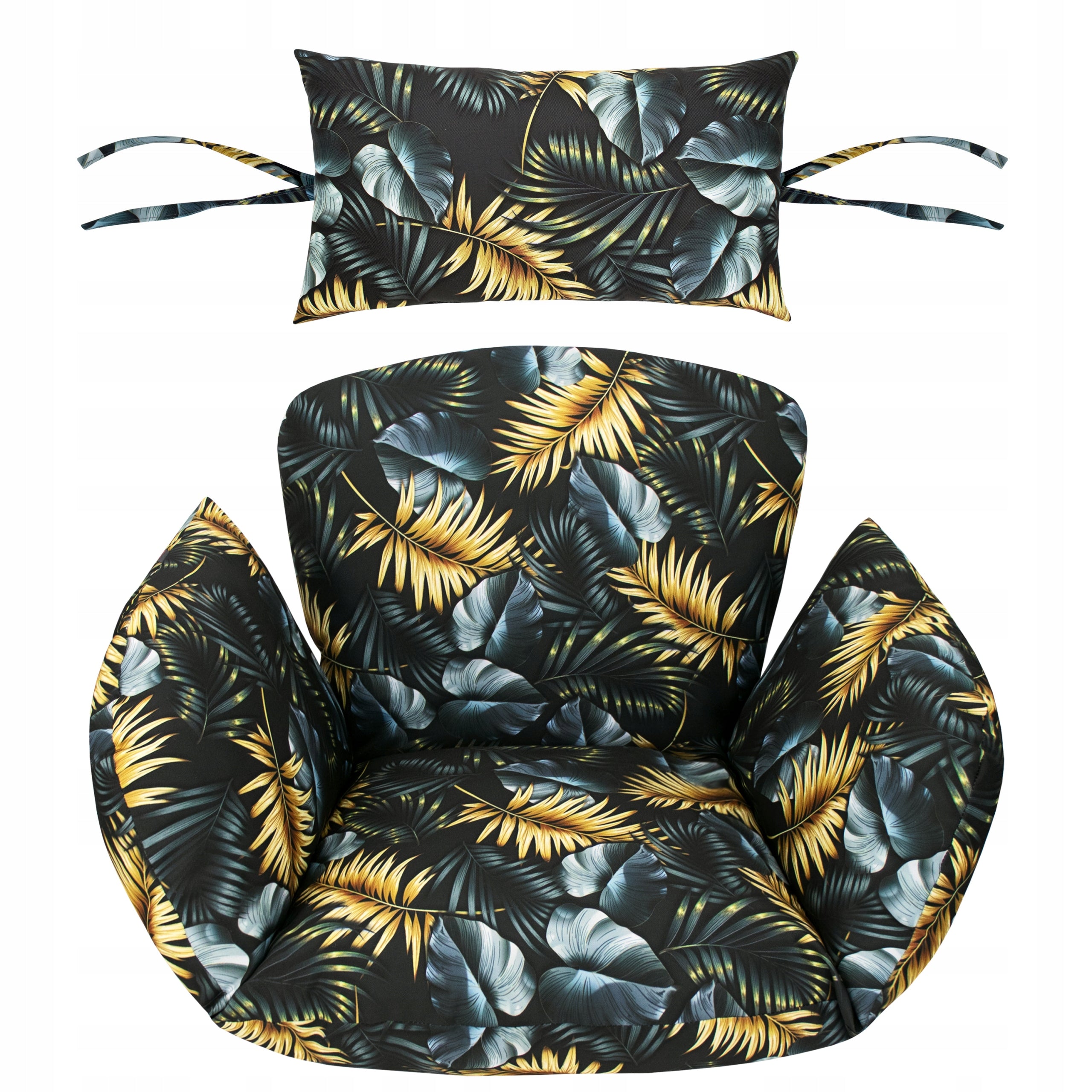 WATERPROOF SEAT CUSHION HANGING COCOON GARDEN SWING XXL HEADREST Packaging status original