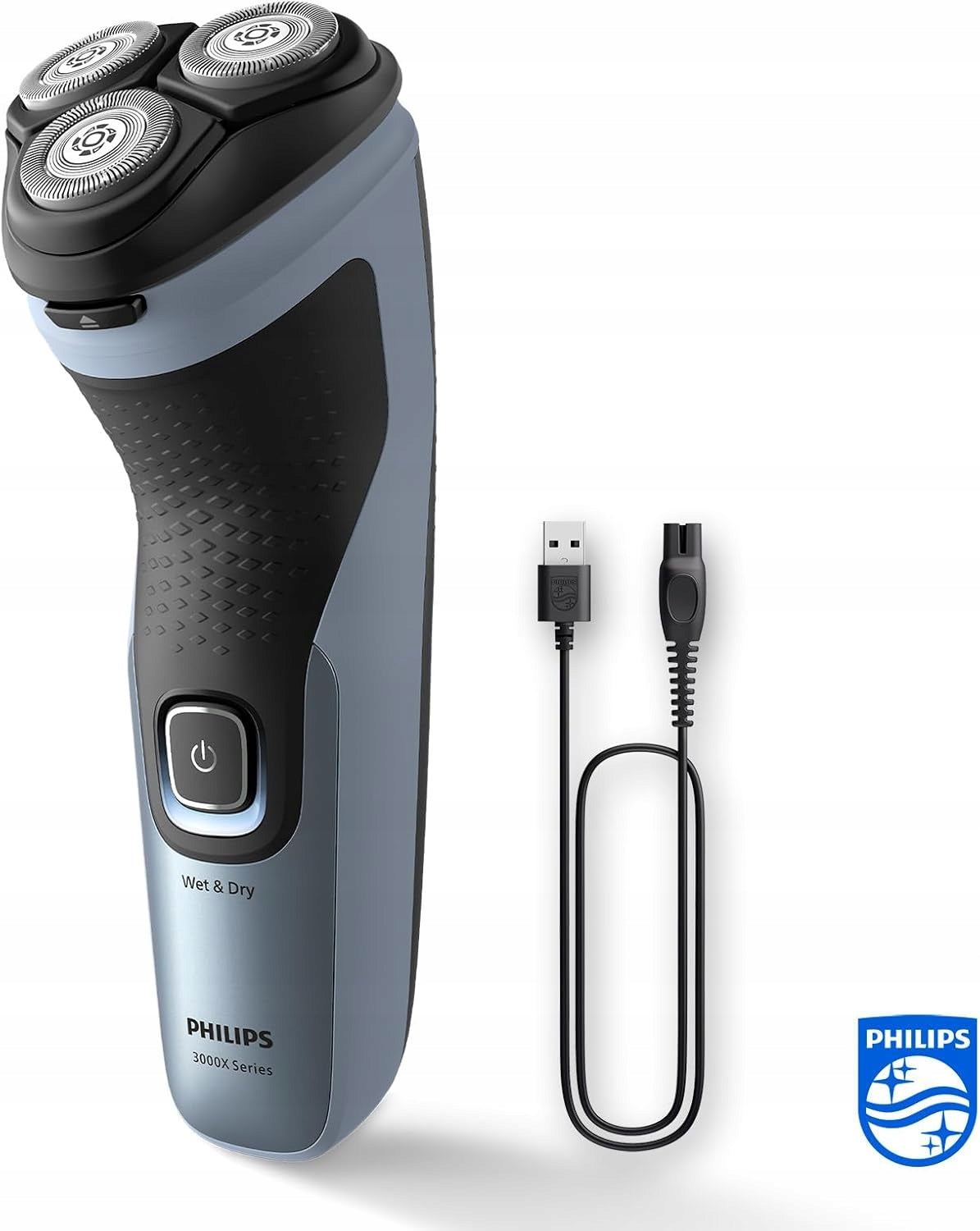 WATERPROOF SHAVER PHILIPS MEN'S BEARD HAIR BEARD SOLID +FREEBIE Brand Philips