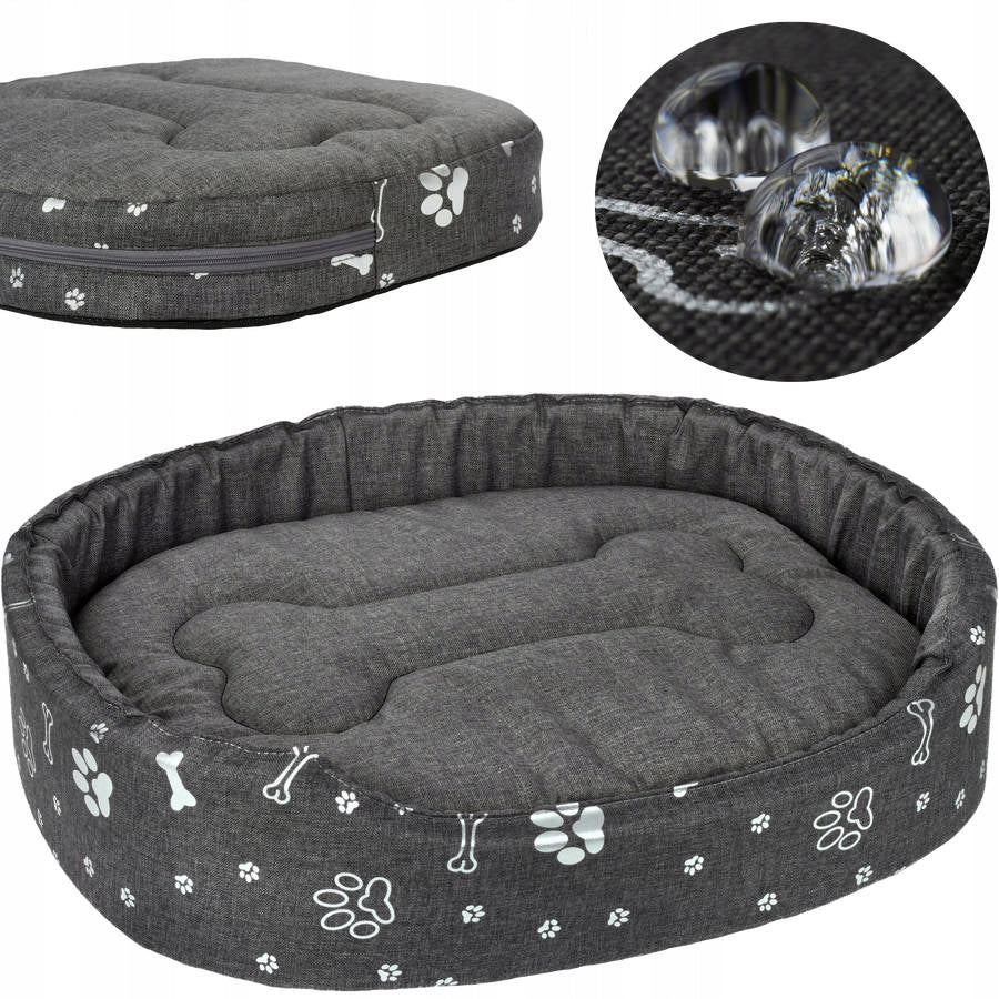 WATERPROOF SOFT dog bed CASTLE XXL 100x80