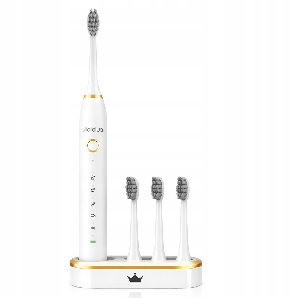 WATERPROOF SONIC TOOTHBRUSH IPX8 42000 VPM 5 MODES TIMER USB C