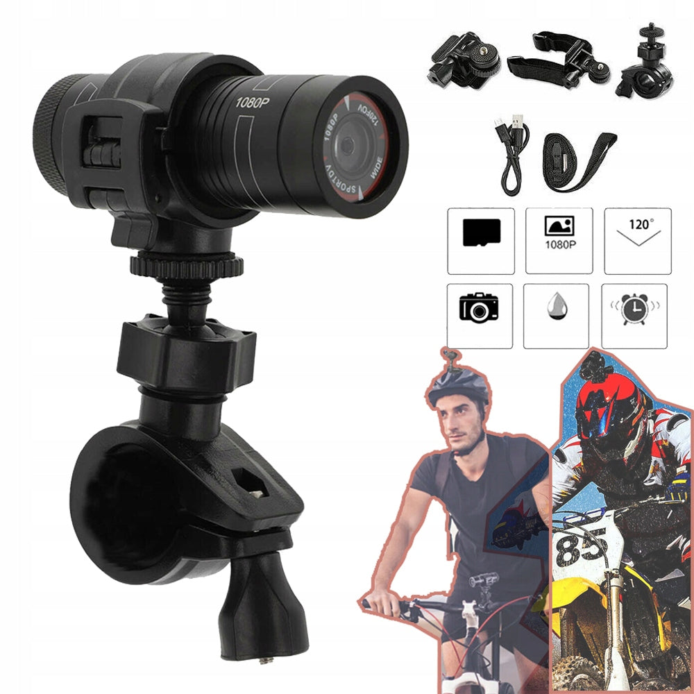 WATERPROOF SPORTS CAMERA, MOTORCYCLE CAMERA, HELMET ACTION CAMERA Manufacturer code 6908122857691