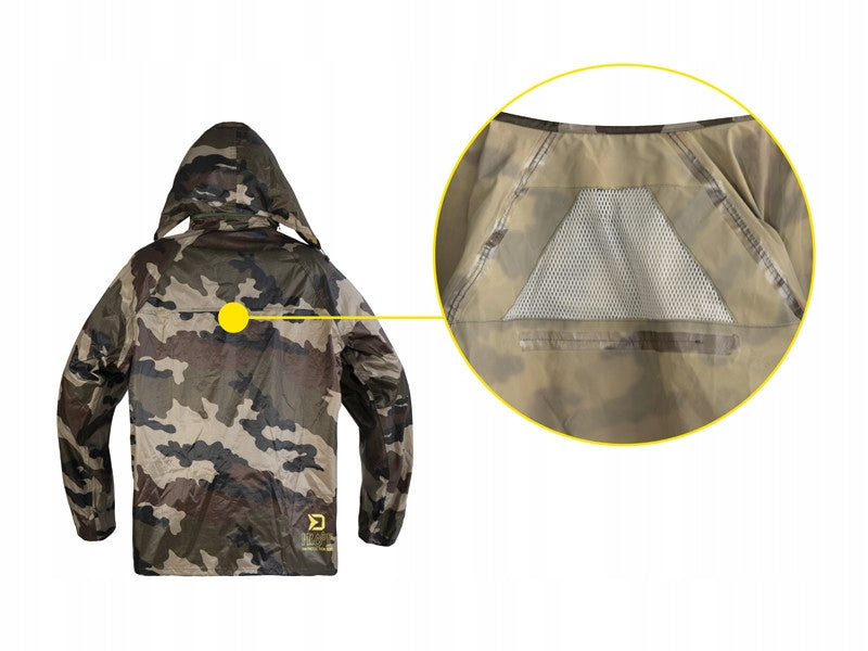 WATERPROOF TWO-PIECE SUIT DELPHIN PROOF R. S Model PROOF