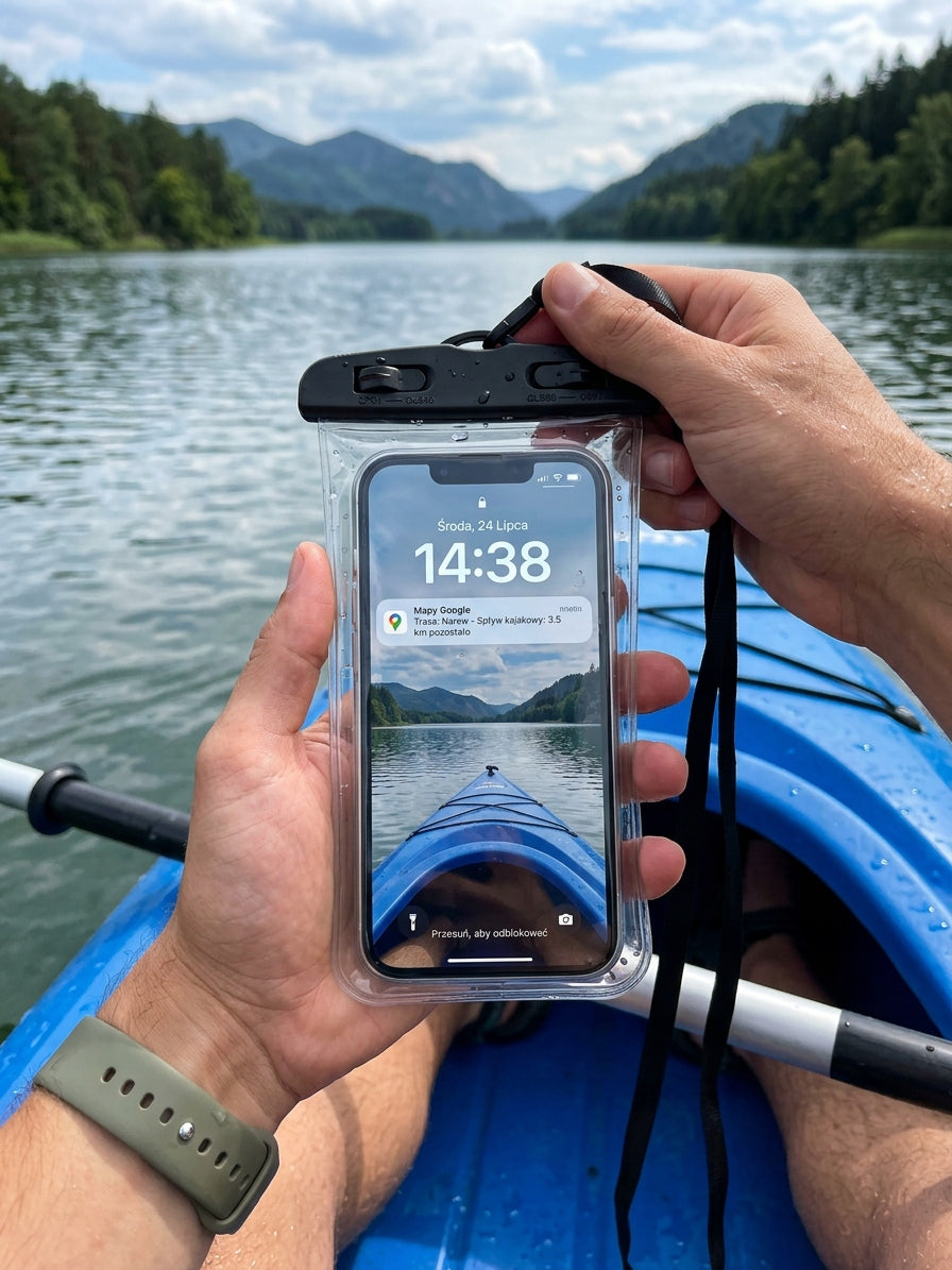 WATERPROOF UNIVERSAL 6” PHONE CASE FOR BEACH POOL COVER Brand no brand