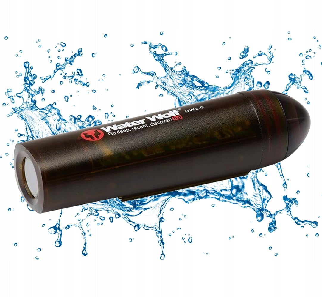 WATERWOLF 2.0 Underwater WiFi Fishing Camera 1080p HD 120° 100m