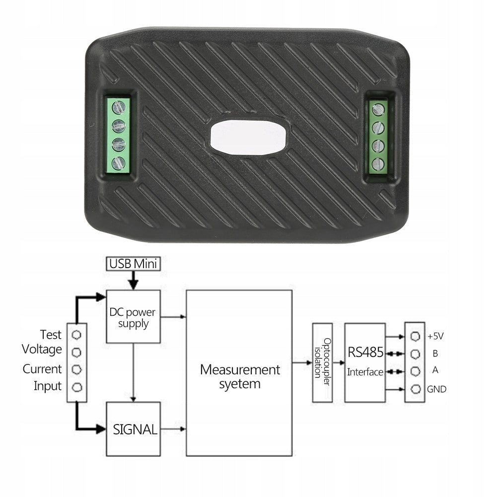 WATTMETER WEAR ANALYZER PEACEFAIR PZEM-017 USB Converter - RS485 Manufacturer code YB00089-07