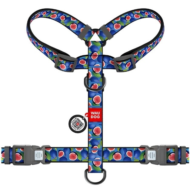 WAUDOG Nylon Dog Harness Briefs Address Card QR L Manufacturer code 1