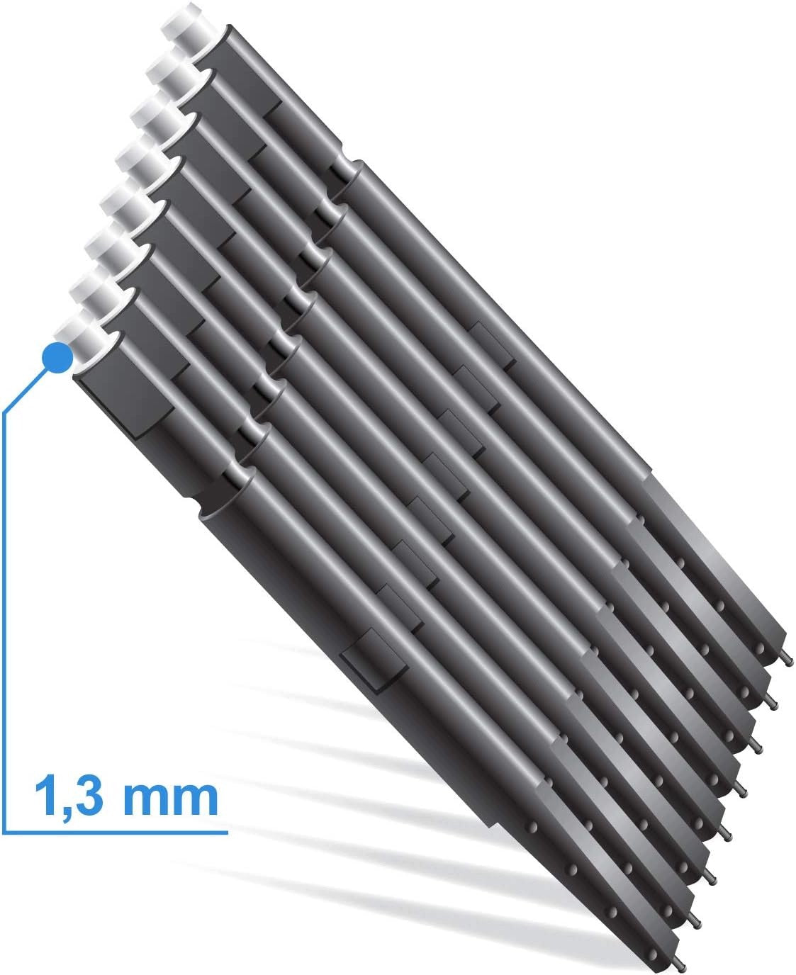WAX FILTERS FOR HEARING AIDS 16 PIECES Ø 1,3MM Medical device no