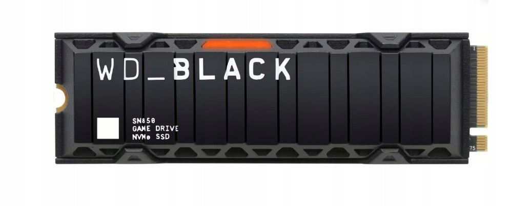 WD BLACK SN850 NVMe SSD 1TB with Heatsink Gen4 7000 MB/s