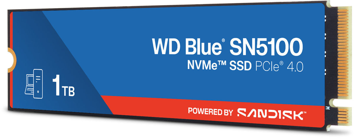 WD Blue SN5100 1TB SSD Disk format M.2