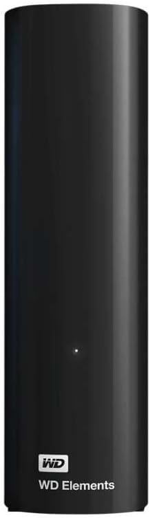 WD ELEMENTS 18TB EXTERNAL HDD DRIVE BLACK Model MX21039
