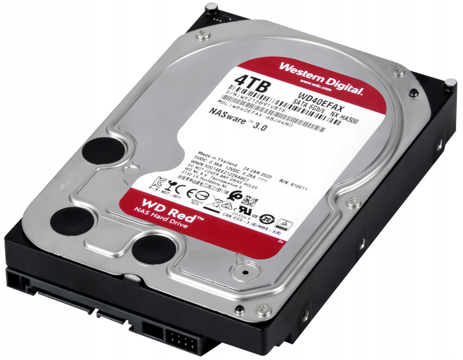 HDD WD RED 4TB WD40EFAX SATA