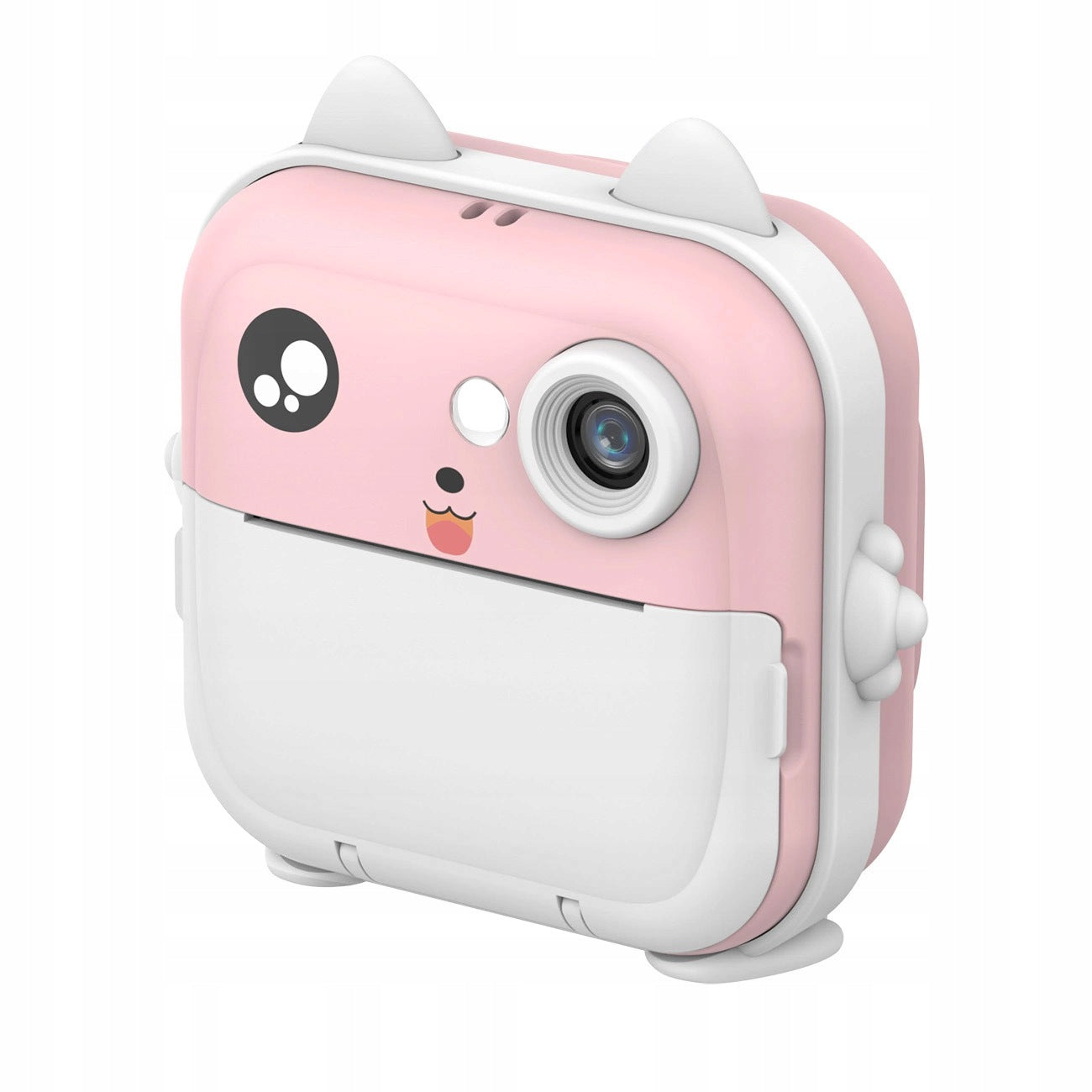 WDT-01 Mini Thermal Printer with Camera for Kids - Pink