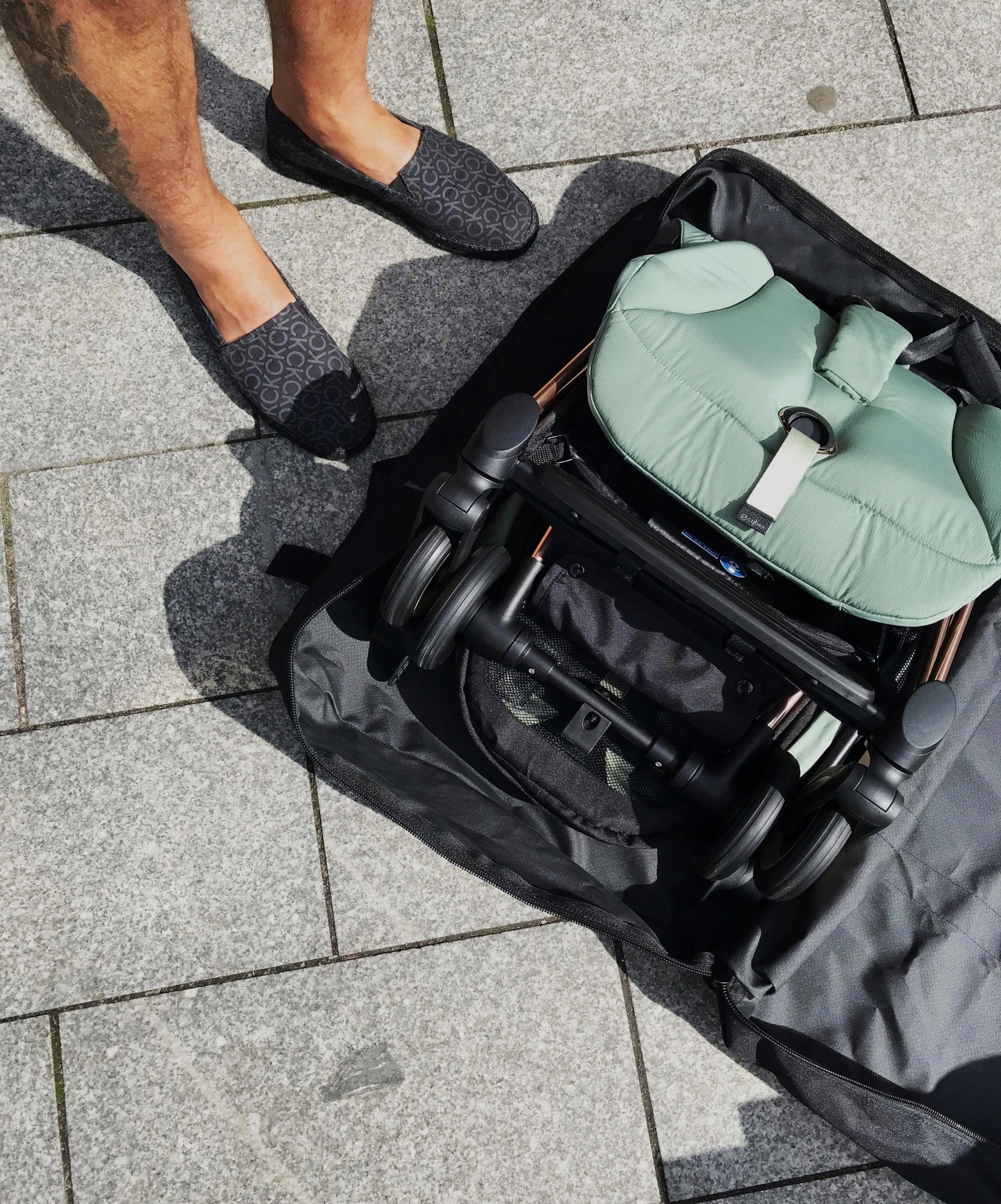 WEAREONECO CARRYING BAG FOR TRAVEL TROLLEY UNIVERSAL XL Manufacturer code Torba transportowa travel bag XL do wózka