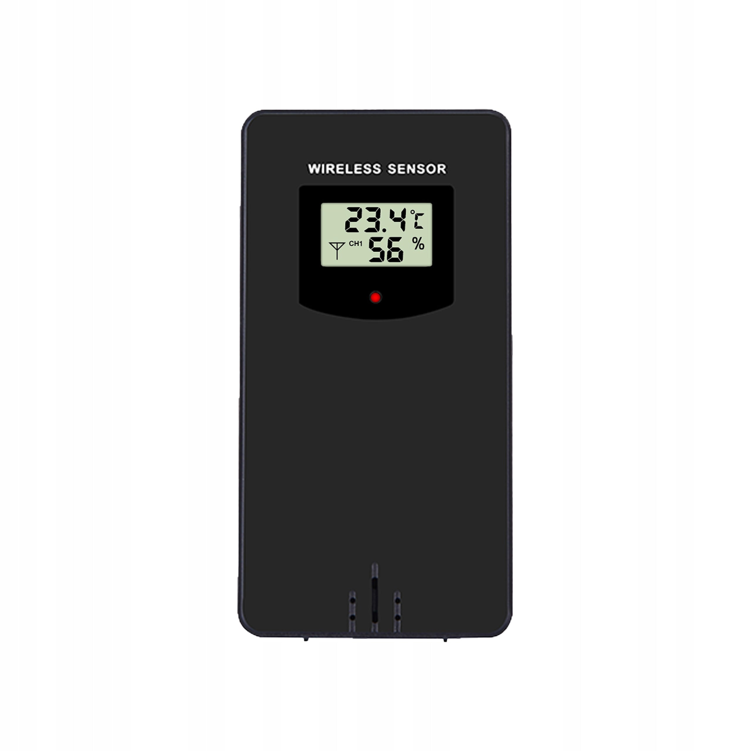 WEATHER STATION METEO SP201 WITH WEATHER SCREEN LCD WIRELESS SENSOR Color black