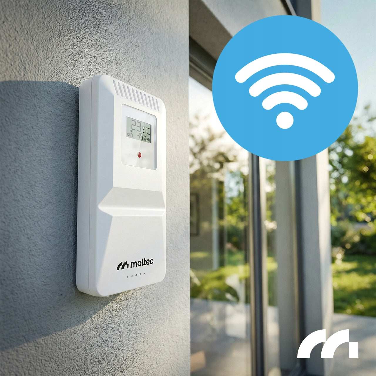 WEATHER STATION WIFI WIRELESS THERMOMETER BAROMETER APPLICATION SENSOR Material synthetic material