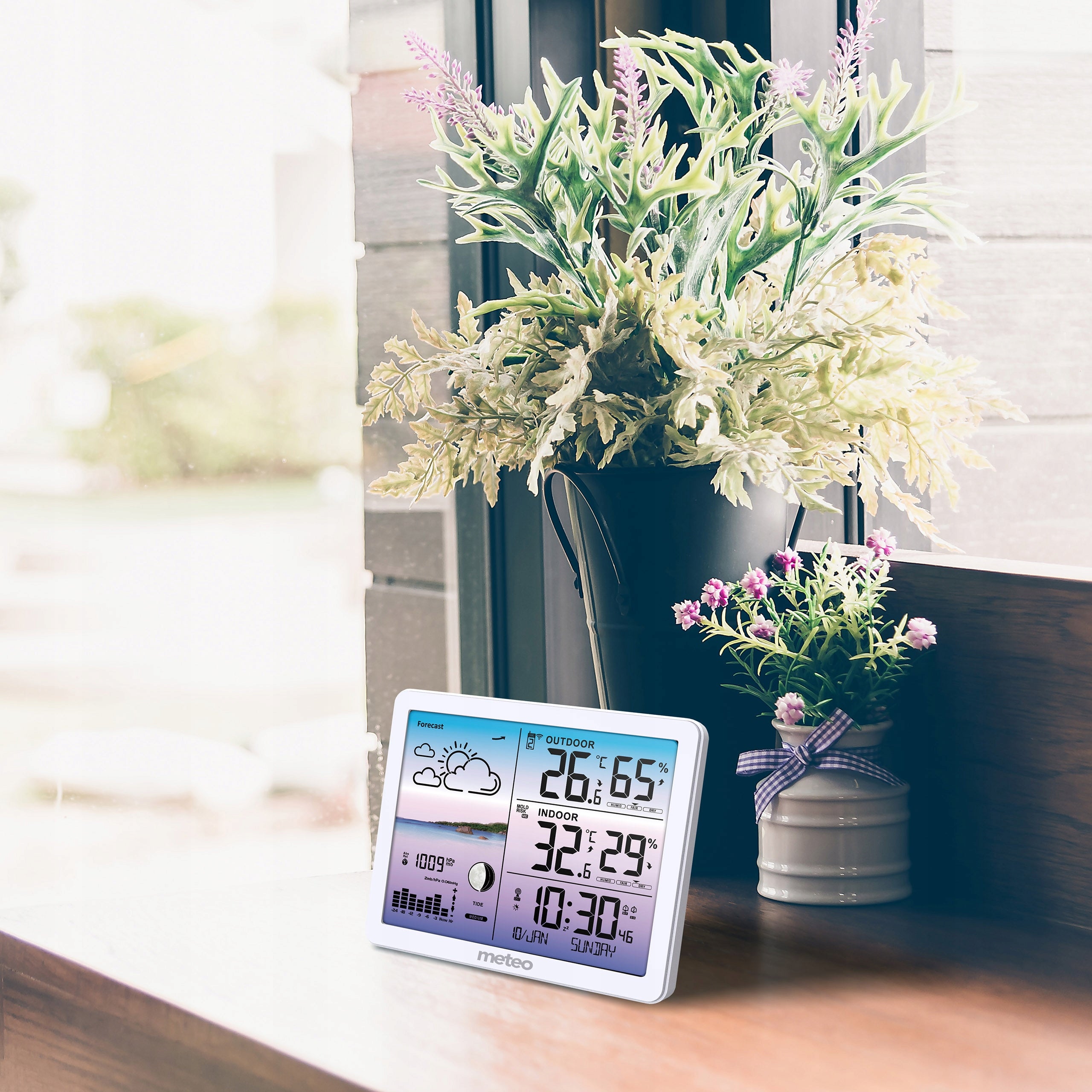 WEATHER STATION WITH DCF METEO SP107B WEATHER Model SP-107B