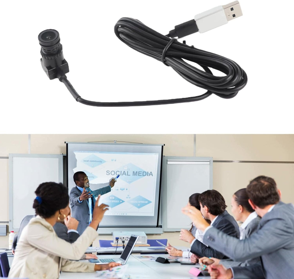 WEBCAM 1080P USB-C MICROPHONE LAPTOP SMARTPHONE Brand no brand