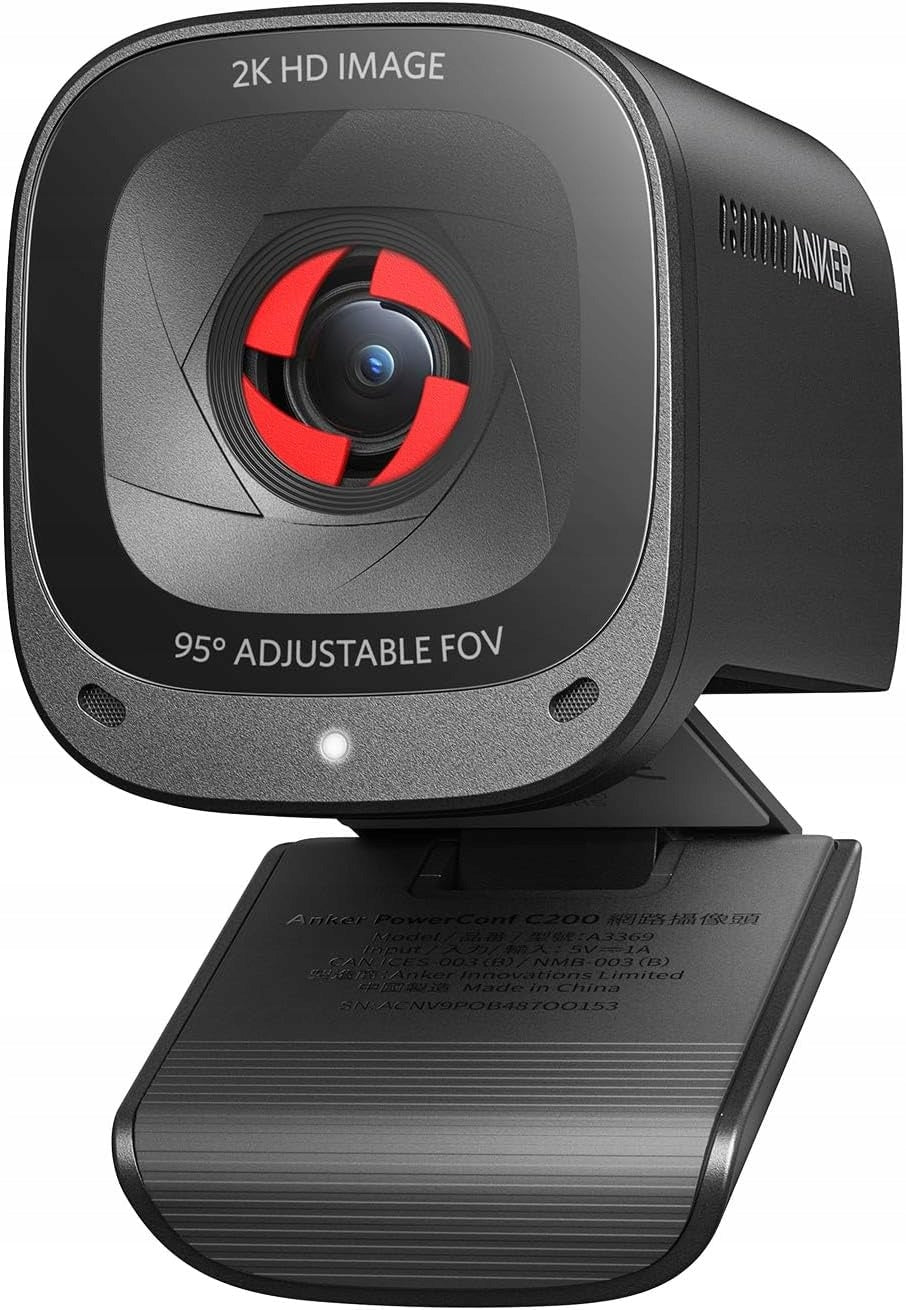 WEBCAM 2K PC MICROPHONES AI NOISE REDUCTION REGULAR FIELD