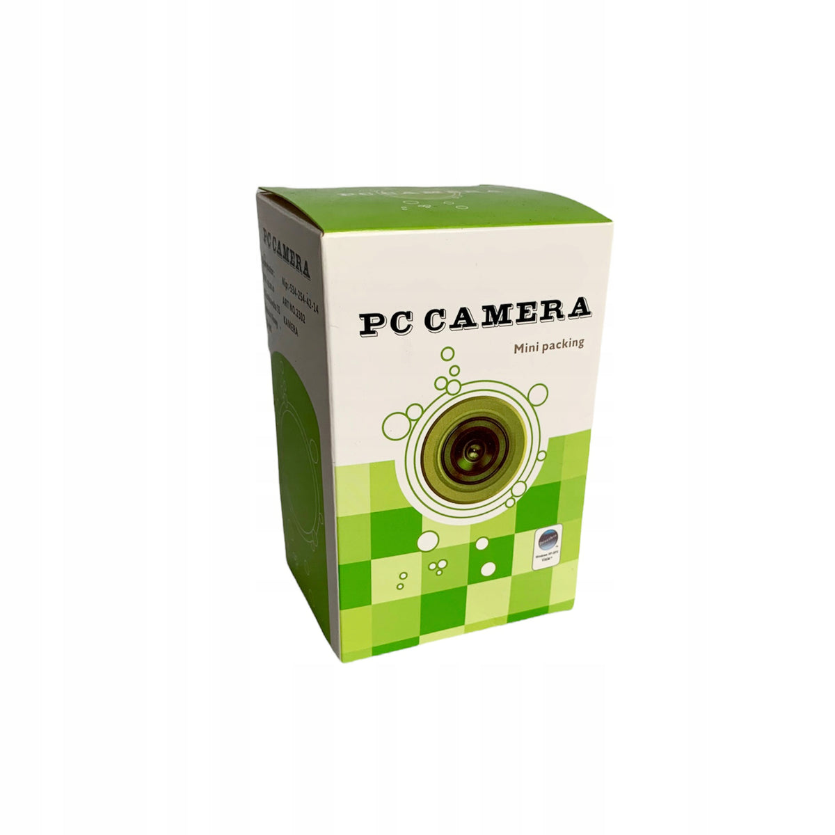 WEBCAM PC CAMERA MINI PACKING, Packaging status original