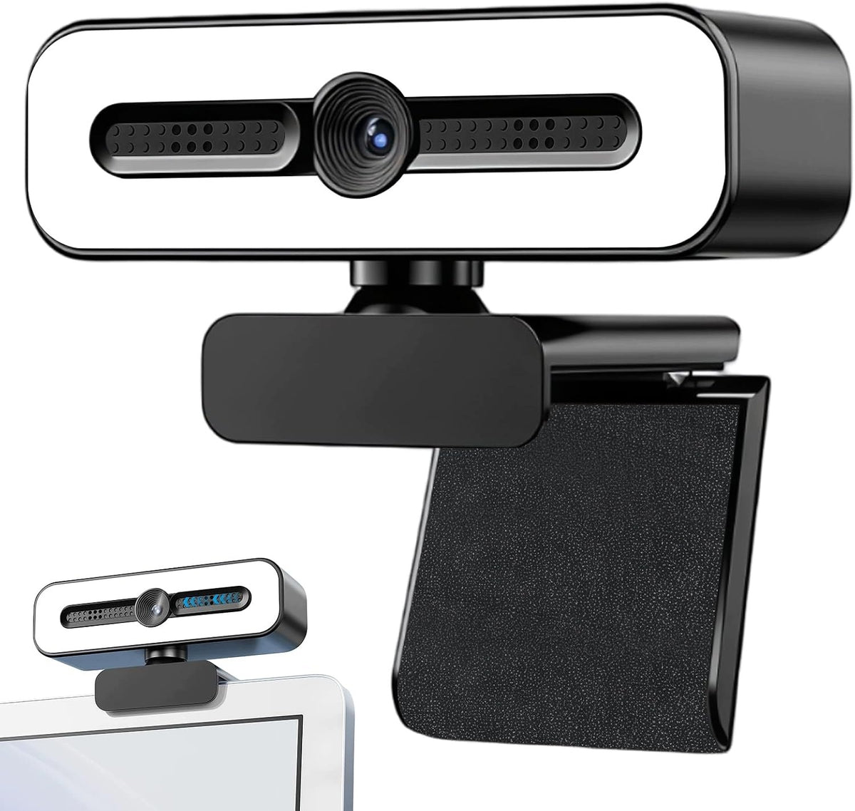 WEBCAM USB 1080P FULL HD MICROPHONE ROTATING 360°