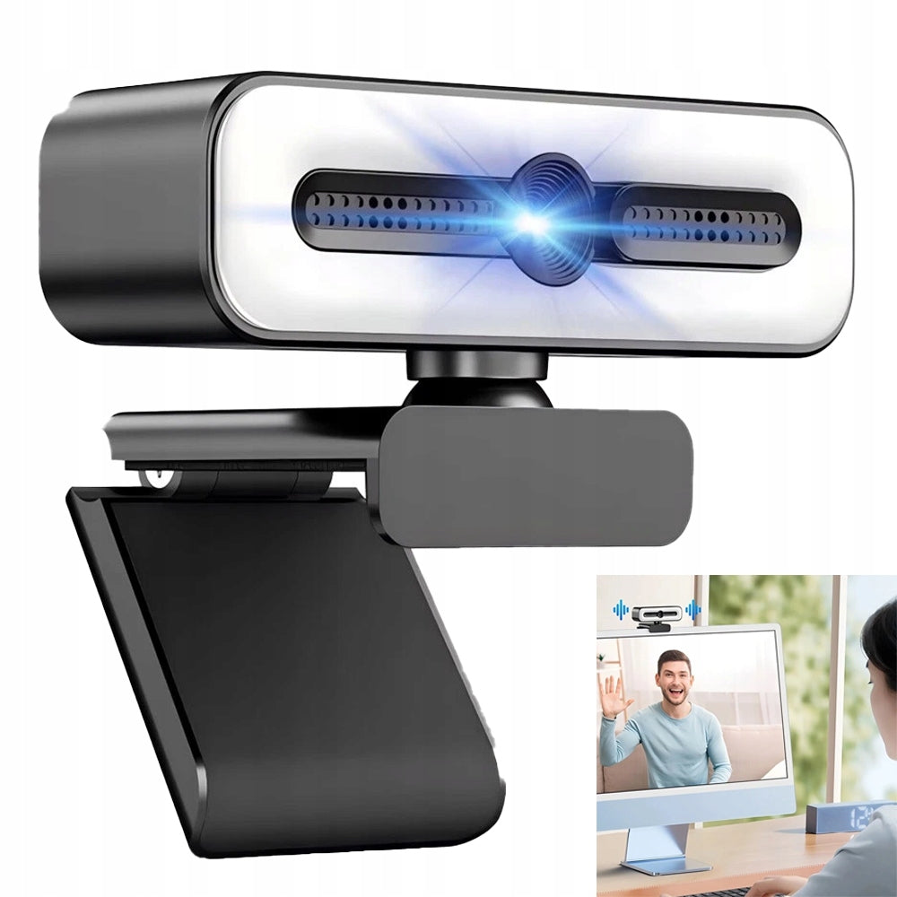 WEBCAM WITH MICROPHONE AUTOFOCUS USB FULLHD FOR WORK COMPUTER Packaging status original