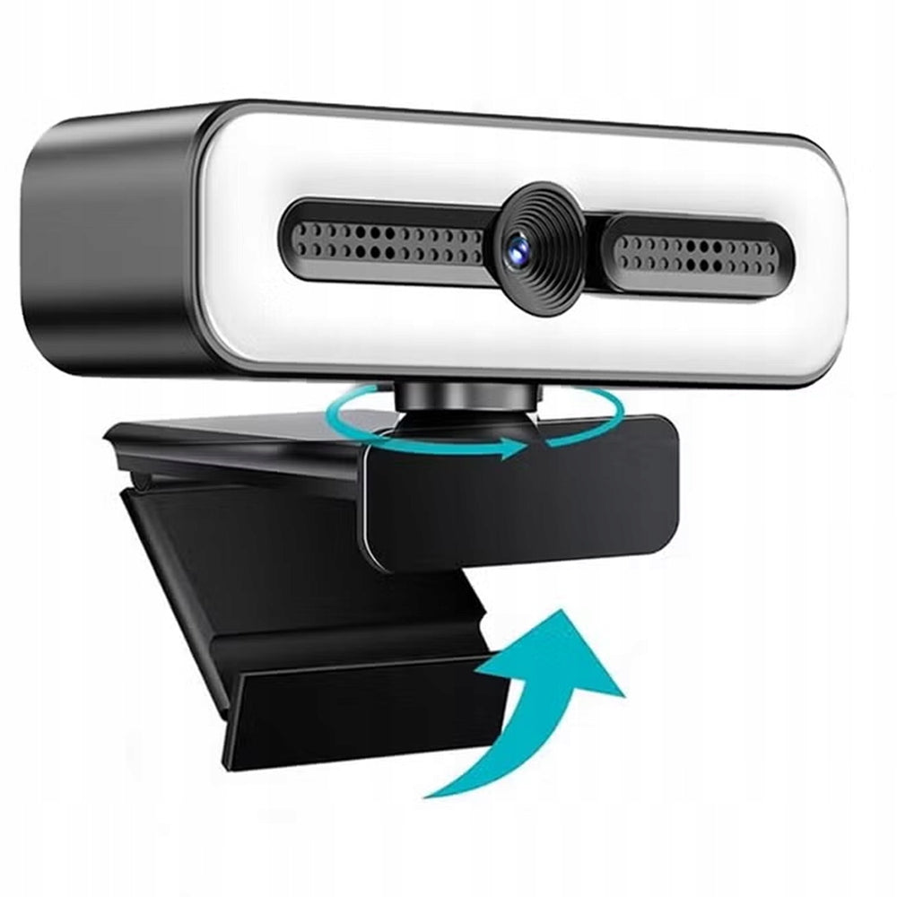 WEBCAM WITH MICROPHONE AUTOFOCUS USB FULLHD FOR WORK COMPUTER