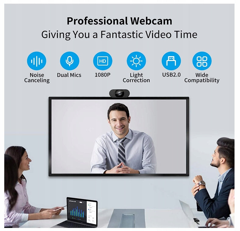 WEBCAM WITH MICROPHONE WANSVIEW 1080P Manufacturer code WANSVIEW 1080P