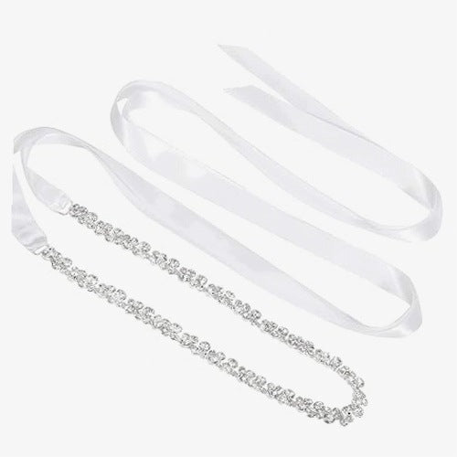 WEDDING STRAP WITH STRASU CRYSTAL FOR BRIDESMAID FOR BALL WEDding DRESS