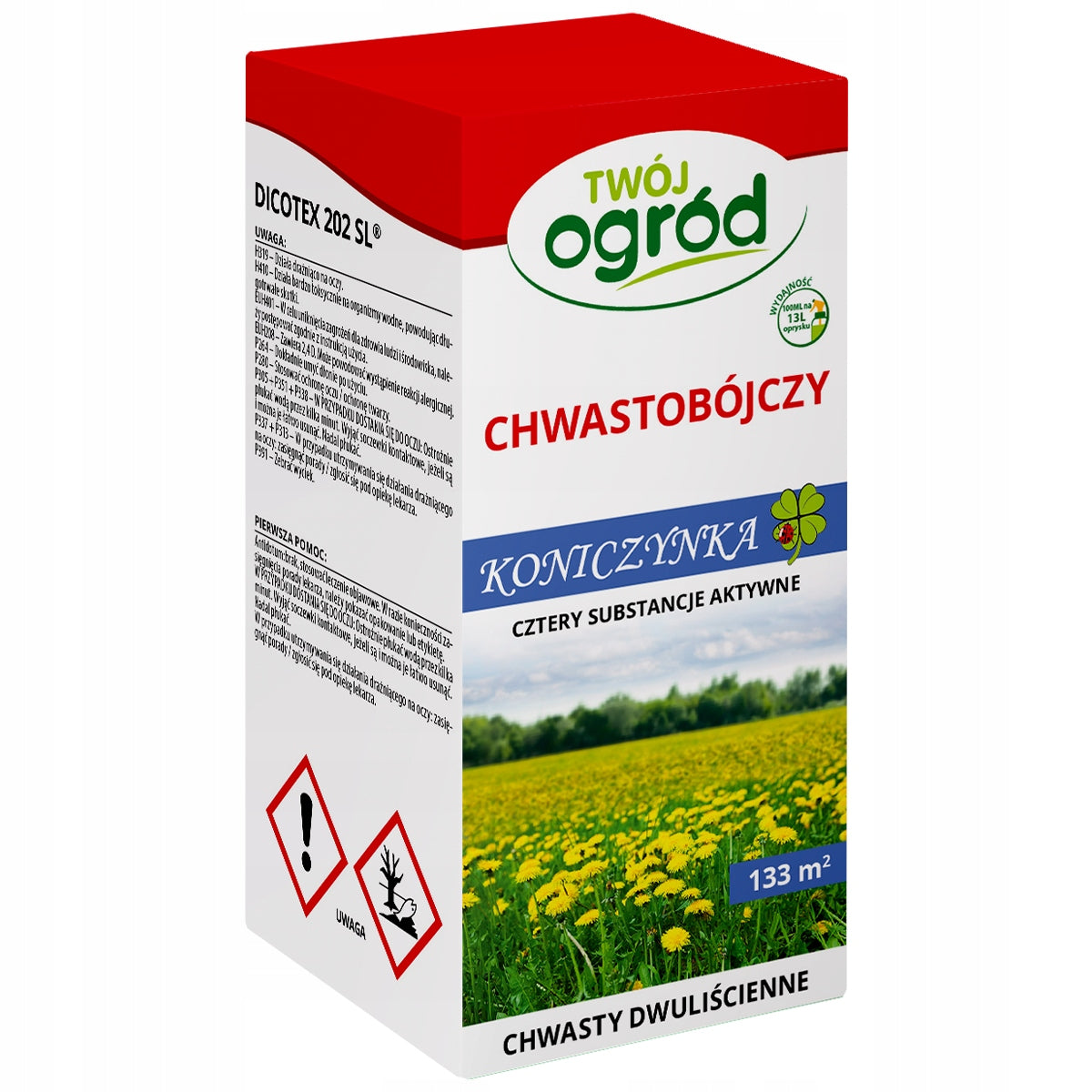 WEED AGENT IN GRASS SPRAYING PREPARATION CLOVER DICOTEX 202 SL 100ML